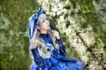 blonde_hair cosplay dress enako hairbow little_tea_party original veil rating:Safe score:1 user:nil!
