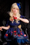 blonde_hair cosplay dress flowers original tometo_kamu top_hat rating:Safe score:1 user:pixymisa