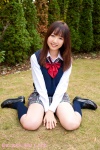 ayame_mio blouse kneesocks pleated_skirt school_uniform skirt sweater_vest rating:Safe score:0 user:nil!