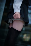 blouse cosplay garter_straps inu_boku_secret_service jumper shirakiin_ririchiyo slip thighhighs yuni zettai_ryouiki rating:Safe score:2 user:pixymisa