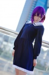cosplay dress fate/series fate/stay_night matou_sakura purple_hair sasa rating:Safe score:1 user:nil!