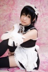 cosplay elbow_gloves garter_belt gloves kore_ga_watashi_no_goshujin-sama maid sawatari_izumi shion_akira thighhighs zettai_ryouiki rating:Safe score:0 user:nil!