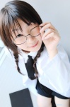 clipboard cosplay d.gray-man glasses lab_coat lou_fa socks takamura_mashiro twintails rating:Safe score:0 user:nil!
