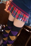 black_legwear cardigan kuromiya_aya pleated_skirt school_uniform skirt thighhighs zettai_ryouiki rating:Safe score:3 user:nil!