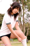 buruma gym_uniform kneesocks sakamoto_rion shorts sock_pull tshirt twintails rating:Safe score:0 user:nil!