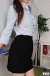 blouse miniskirt ohsaki_riona pantyhose ponytail rq-star_416 skirt rating:Safe score:0 user:nil!