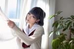aikawa_kizuna cosplay crossplay houtou_singi prunus_girl school_uniform sweater rating:Safe score:1 user:xkaras