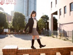 blazer blouse bookbag costume inamura_moto kneesocks pleated_skirt school_uniform skirt sweater tie rating:Safe score:1 user:nil!