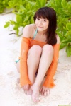 beach bikini blouse dgc_0935 kuroda_arisa see-through side-tie_bikini swimsuit rating:Safe score:0 user:nil!