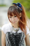 blouse corset cosplay hairbow himemiya_mahore original rating:Safe score:3 user:nil!