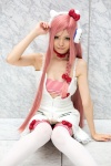 aida_yukiko choker cosplay dress headphones hello_kitty nekomura_iroha pink_hair thighhighs tubetop vocaloid zettai_ryouiki rating:Safe score:0 user:pixymisa