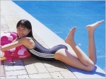 barefoot one-piece_swimsuit pool shihono_ryou swimsuit toukyou_ryoukei rating:Safe score:2 user:mock