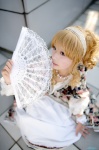 blonde_hair cosplay fan gown hairband marie_antoinette rose_of_versailles zero_inch rating:Safe score:3 user:nil!