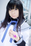akemi_homura blouse cosplay hairband mumuko puella_magi_madoka_magica ribbon_tie rating:Safe score:0 user:pixymisa