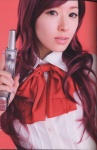 aya_rie blouse cosplay gun kirijou_mitsuru megami_tensei persona persona_3 pistol red_hair school_uniform seiyuu_joke tanaka_rie rating:Safe score:0 user:nil!