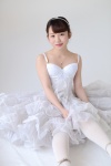 dress hairband necklace pantyhose petticoat sairi tiered_skirt white_legwear rating:Safe score:2 user:pixymisa