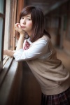 blouse misoshiru pleated_skirt school_uniform skirt sweater_vest rating:Safe score:0 user:nil!