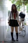 blouse bookbag costume girlz_high kneesocks pleated_skirt rena school_uniform skirt tie rating:Safe score:2 user:nil!