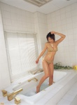 bathroom bathtub bra cleavage kumada_youko panties wet rating:Safe score:1 user:nil!