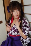 cleavage cosplay hairbow hakama kimono maiko open_clothes original seifuku_zukan_4 rating:Safe score:0 user:nil!