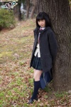blouse bookbag cardigan coat kneesocks pleated_skirt scarf school_uniform skirt takasugi_kana rating:Safe score:0 user:nil!