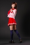 cosplay hina_gokko_ao_futomomo kurusugawa_serika pleated_skirt sailor_uniform school_uniform skirt thighhighs to_heart usa_hinako zettai_ryouiki rating:Safe score:1 user:nil!