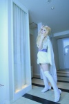 blonde_hair cape cosplay deep_rabbit dress macross macross_frontier macross_frontier:_itsuwari_no_utahime saku sheryl_nome thighhighs zettai_ryouiki rating:Safe score:0 user:nil!