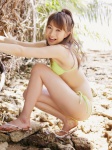 bikini ponytail shout side-tie_bikini swimsuit takabe_ai rating:Safe score:1 user:nil!
