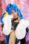 blue_hair boots cosplay dizzy garters guilty_gear kabura_hitori midriff thighhighs twintails underboob rating:Safe score:0 user:nil!
