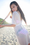 beach bikini dress see-through side-tie_bikini swimsuit toro_(ii) xiuren_056 rating:Safe score:1 user:nil!