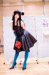 akiyama_mio arm_warmers blue_legwear cosplay dress k-on! pantyhose sera top_hat rating:Safe score:1 user:nil!