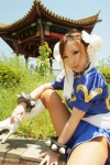 boots brown_legwear chun-li cosplay pantyhose qipao saku street_fighter_ii twin_buns rating:Safe score:0 user:nil!