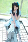 akb48 blouse boots cosplay hairbow kashiwagi_yuki_(cosplay) kii_anzu pleated_skirt school_uniform skirt tie tiered_skirt twintails vest rating:Safe score:0 user:pixymisa