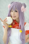 apron chii cosplay hair_pods purple_hair qipao ranma_1/2 shampoo twintails rating:Safe score:0 user:nil!