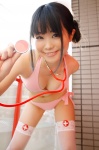 bikini cleavage kuriyama_mui nurse nurse_cap side-tie_bikini stethoscope swimsuit thighhighs rating:Safe score:1 user:nil!