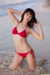 beach bikini cleavage dgc_0935 kuroda_arisa ocean side-tie_bikini swimsuit wet rating:Safe score:0 user:nil!