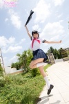 bookbag kneesocks pleated_skirt ponytail sailor_uniform school_uniform skirt yamanaka_tomoe rating:Safe score:0 user:nil!