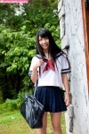 bookbag nagai_rina pleated_skirt sailor_uniform school_uniform skirt rating:Safe score:0 user:nil!