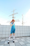 cosplay kneesocks neon_genesis_evangelion orange_hair raiko sailor_uniform school_uniform soryu_asuka_langley twintails rating:Safe score:0 user:nil!