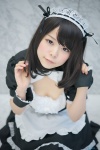 apron bowtie collar cosplay hairband ichinomiya_kanna maid maid_uniform original wristband rating:Safe score:0 user:pixymisa