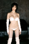 bikini boots cleavage detached_sleeves morishita_yuuri swimsuit rating:Safe score:2 user:nil!