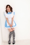 apron dress hairband maid maid_uniform thighhighs twintails watanabe_shuri zettai_ryouiki rating:Safe score:1 user:nil!