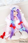 cosplay dress hat patchouli_knowledge purple_hair robe saku sweet_garden thighhighs touhou zettai_ryouiki rating:Safe score:0 user:nil!