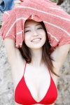aizawa_rina beach bikini_top cleavage shirt_lift sweater swimsuit wanibooks_93 rating:Safe score:1 user:nil!