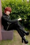 code_geass cosplay crossplay kururugi_suzaku red_hair rou uniform rating:Safe score:0 user:nil!