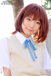 blouse cosplay hirasawa_yui k-on! natsuki_(iii) school_uniform sweater_vest rating:Safe score:0 user:nil!