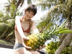 beach bikini_top cleavage denim ocean ponytail shorts suzuka_morita sweet_breeze swimsuit rating:Safe score:0 user:nil!