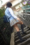blouse bookbag kneesocks pleated_skirt school_uniform skirt sweater_vest yagyu_ageha rating:Safe score:0 user:nil!