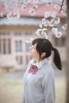 blouse cardigan cosplay misosoup original ponytail school_uniform rating:Safe score:0 user:nil!