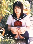 costume hayakawa_rin kneesocks panties pleated_skirt sailor_uniform school_uniform skirt rating:Safe score:0 user:nil!